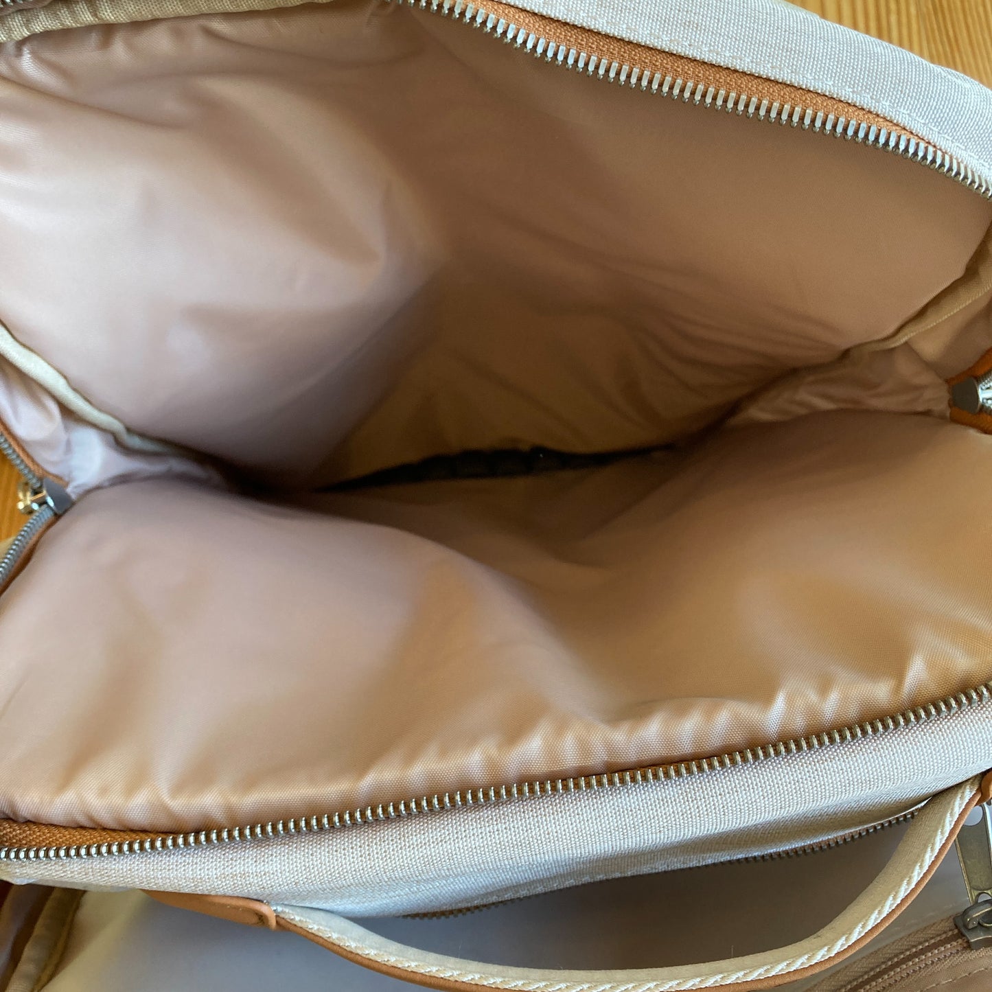 Nordace Beige Siena Pro 15 Travel Laptop Backpack - 0129CB
