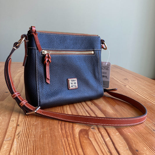 Dooney & Bourke Navy Pebble Grain Allison Shoulder Bag Purse - 0311AY