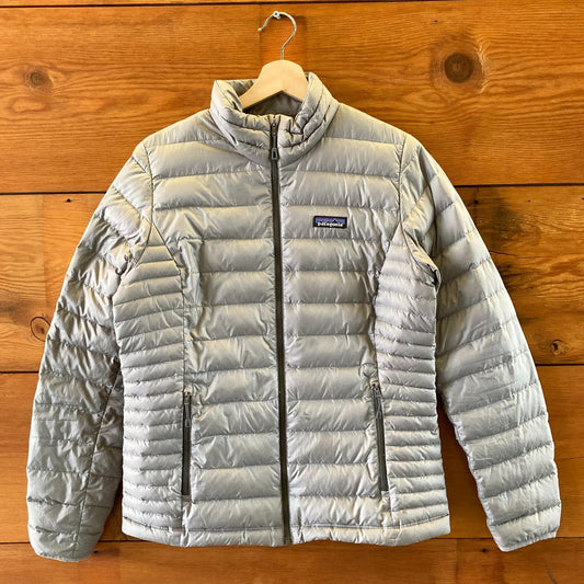 Patagonia Gray Women's Down Puffer Insulated Jacket - Size M - 0929LL