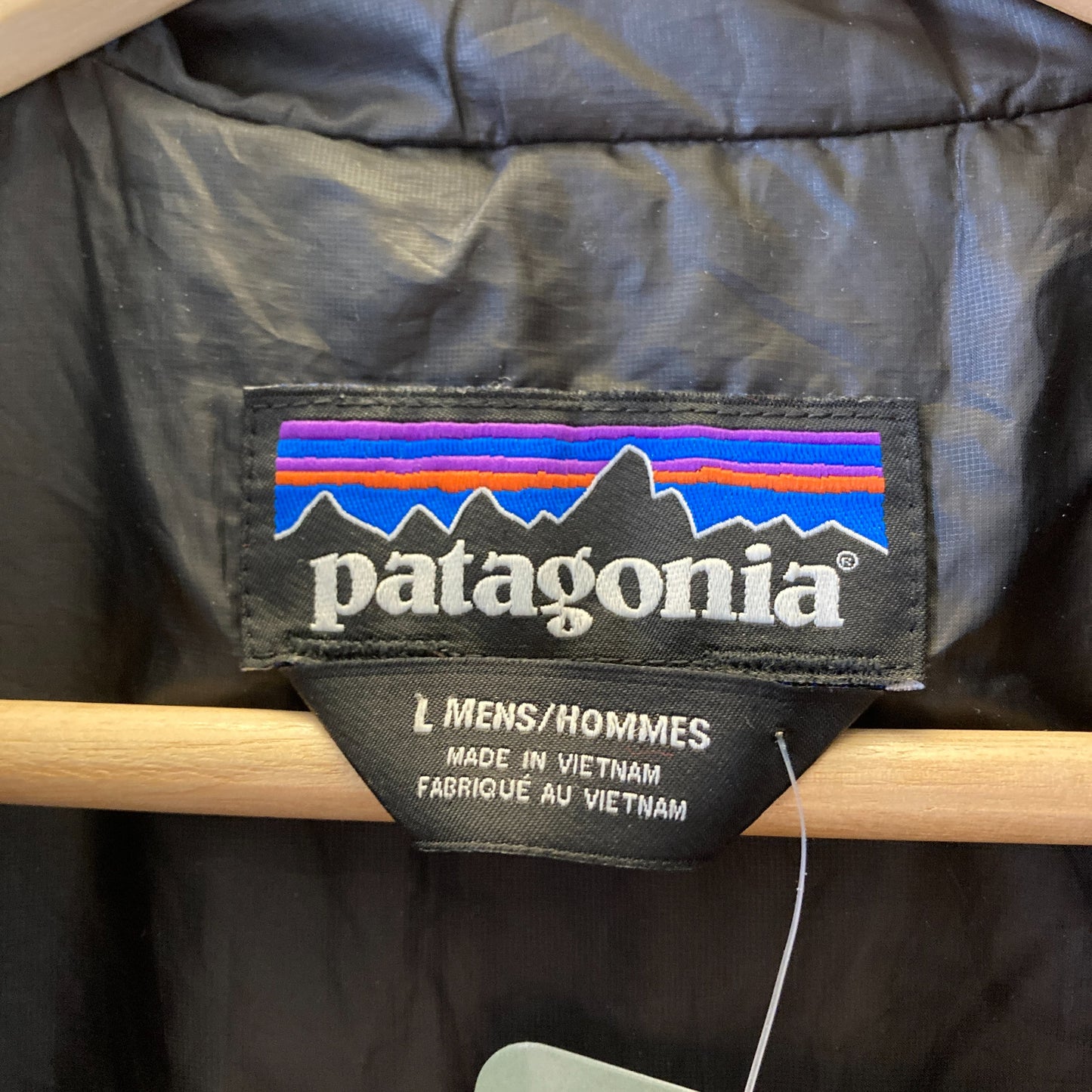 Patagonia Mens Quilted Nylon Zip Up Nano Puff Vest Jacket - Size L - 1103ES