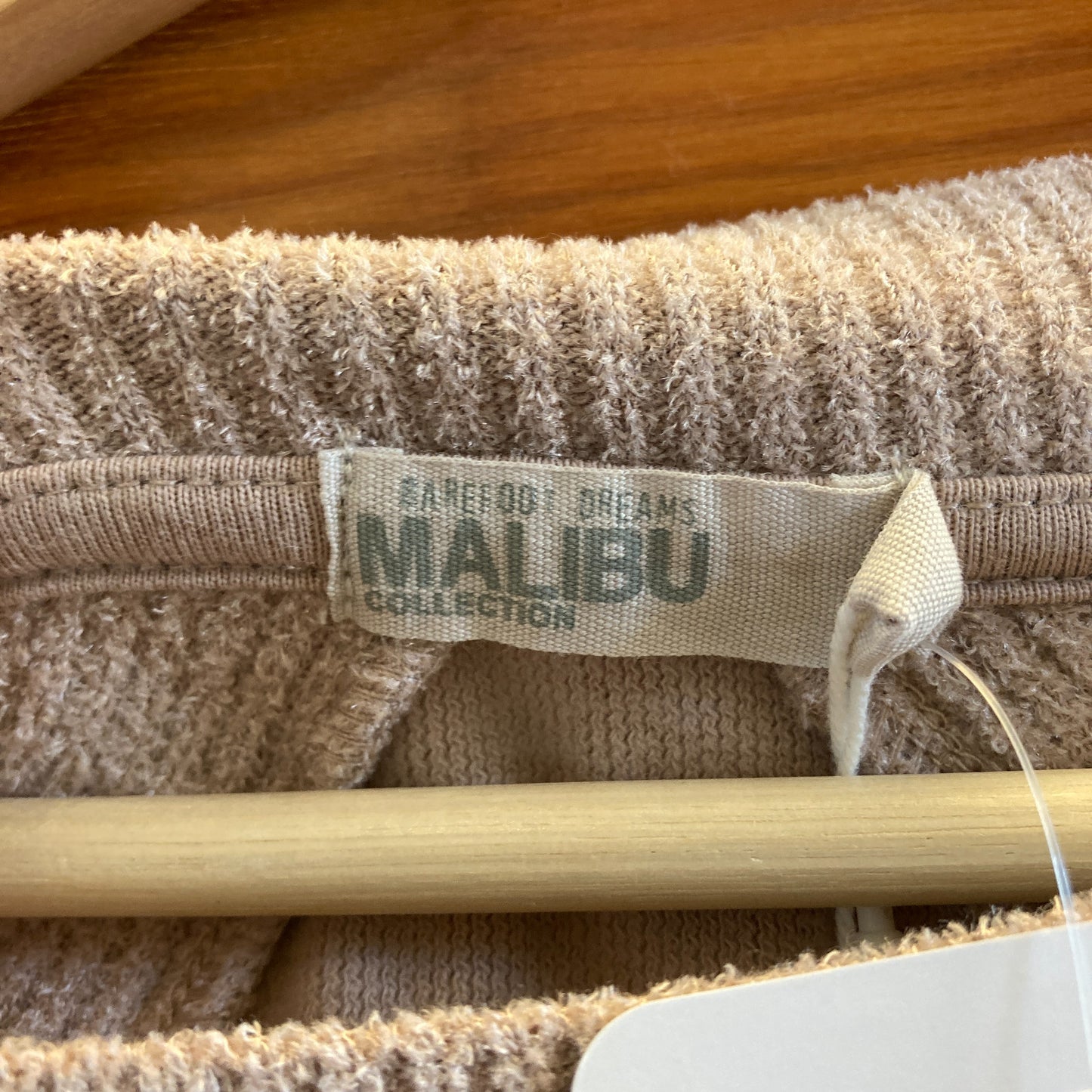 Barefoot Dreams Tan NEW Malibu Collection Brushed Fleece Sweatshirt - 0204MP