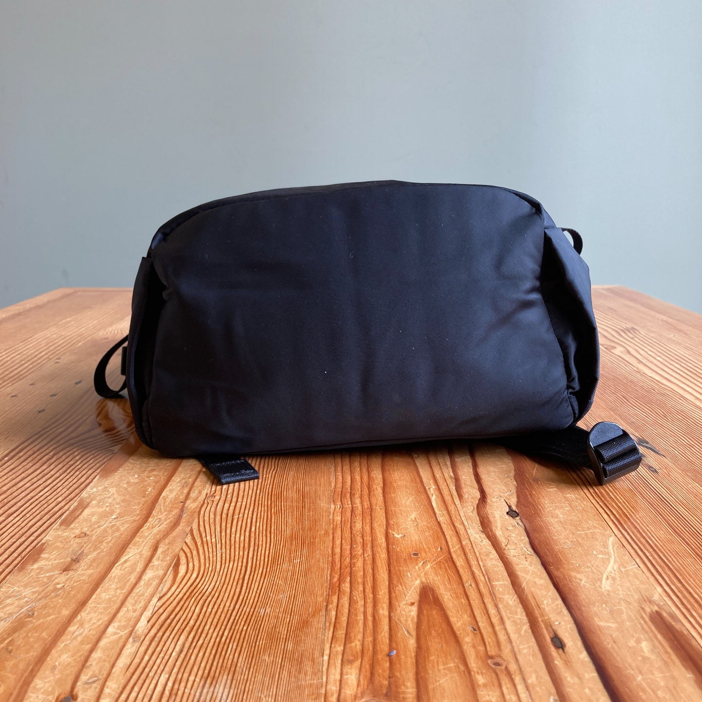 Lululemon Black Nylon 22L New Crew Backpack Laptop Bag - 4427SC
