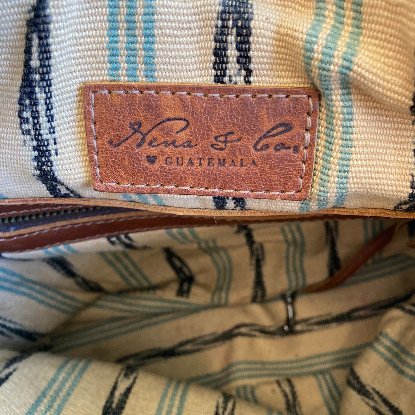 Nena & Co. Multicolor Authentic Guatemala Shoulder Bag Purse - 1103BW