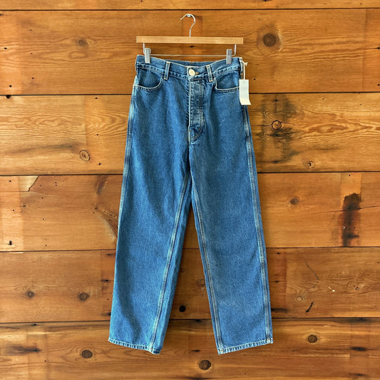 Jesse Kamm $425 High Waist Button Fly 225 Cowboy Jeans - Size 8 - NEW - 0611AJ