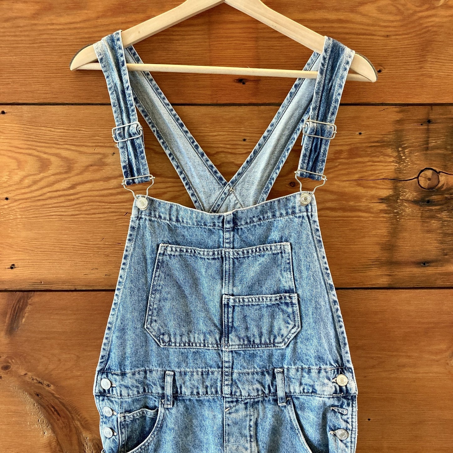 We The Free by Free People Ziggy Denim Overalls - Size M - 0523MB