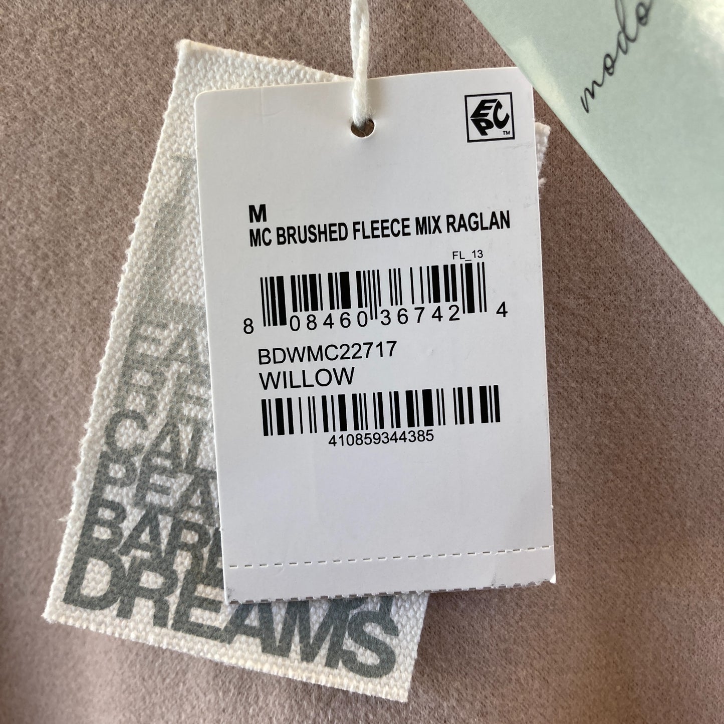 Barefoot Dreams Tan NEW Malibu Collection Brushed Fleece Sweatshirt - 0204MP