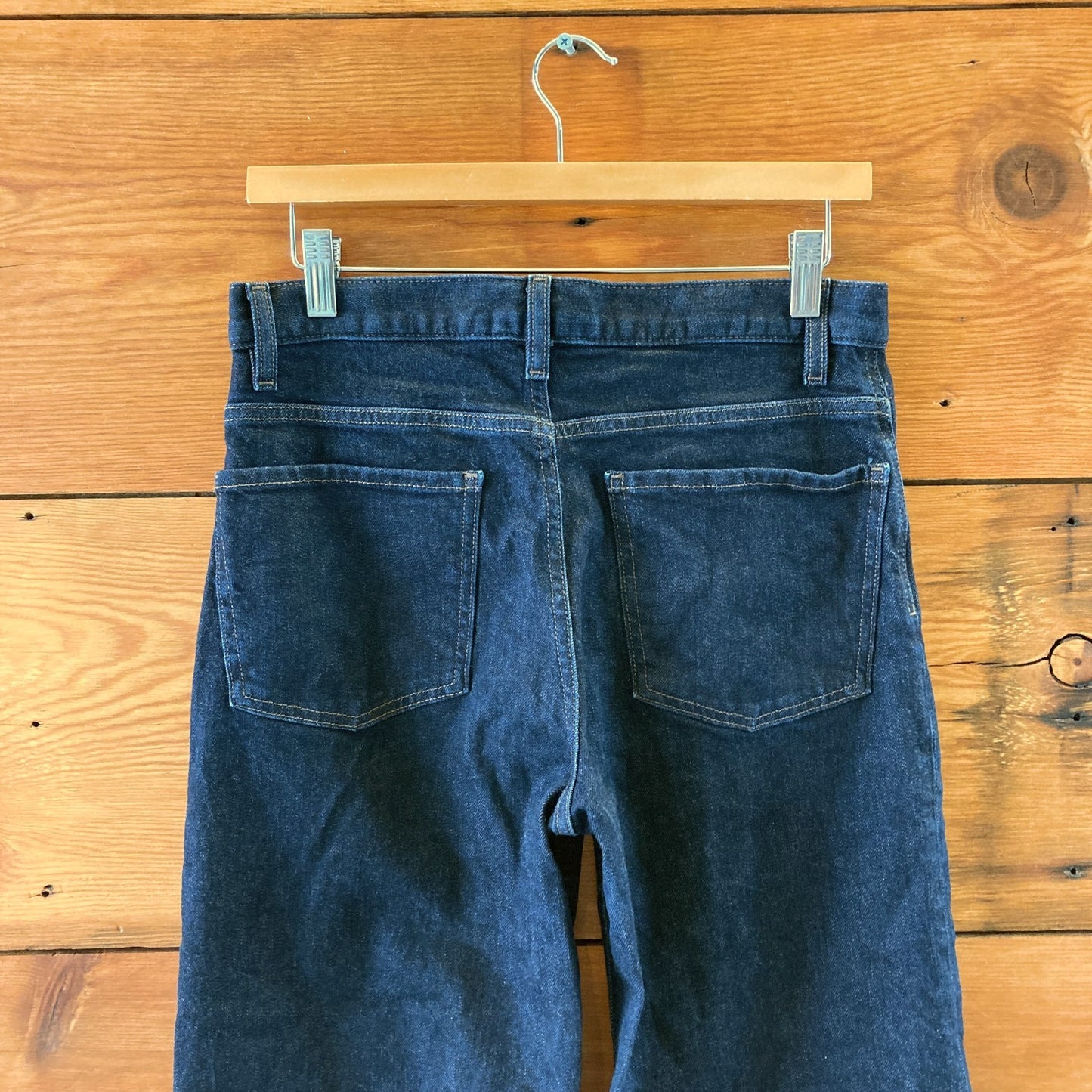 Theory Dark Wash New Street Wash Wide Crop Jeans - Size 28 - 0617RF
