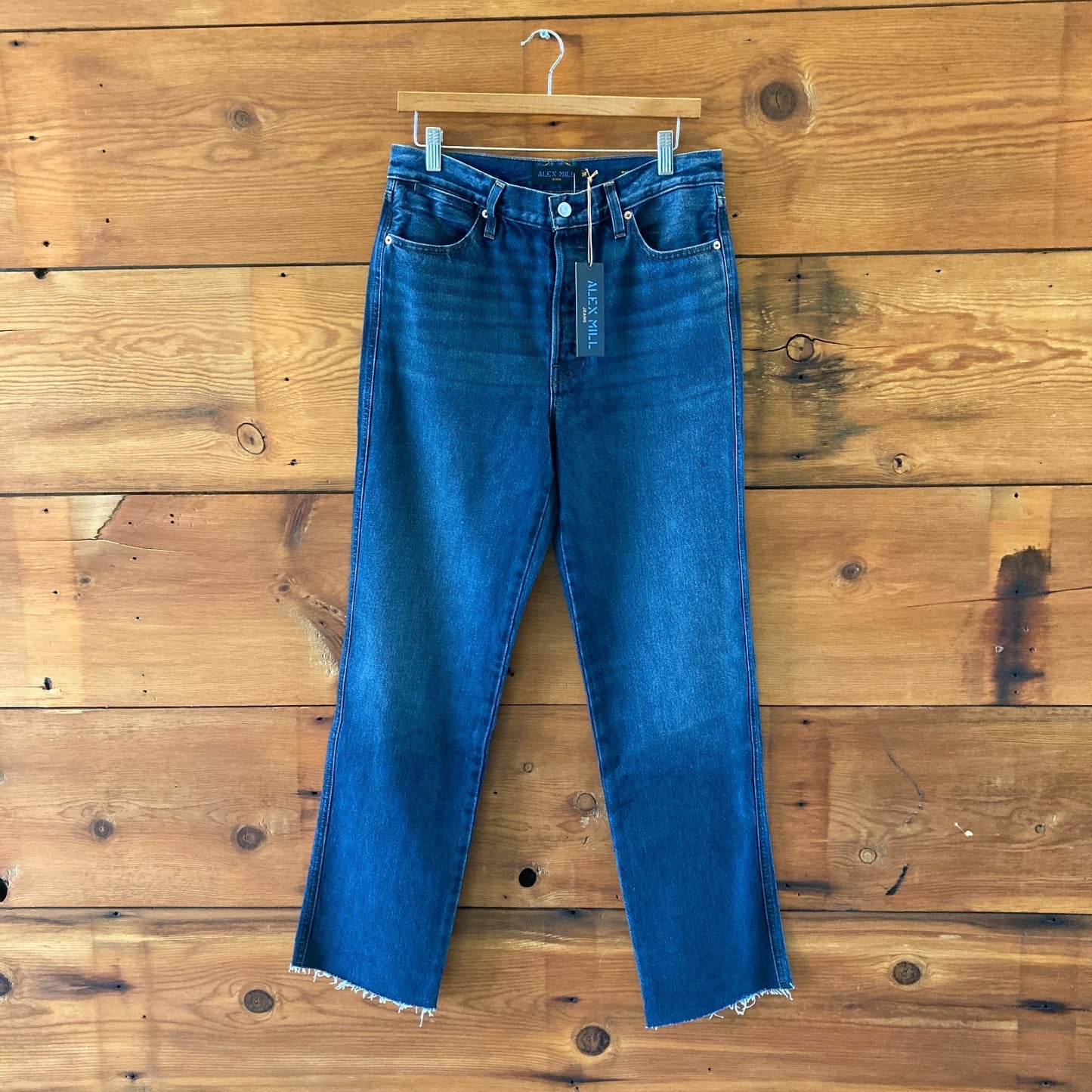 Alex Mill $225 Pheonix Carla High Rise Straight Leg Jeans - Sz 30 - NEW - 1120PK