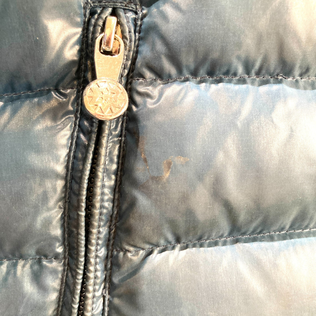 Pyrenex Dark Teal Blue Down Puffer Jacket Hooded Coat - Size 38 / M - 0208RT