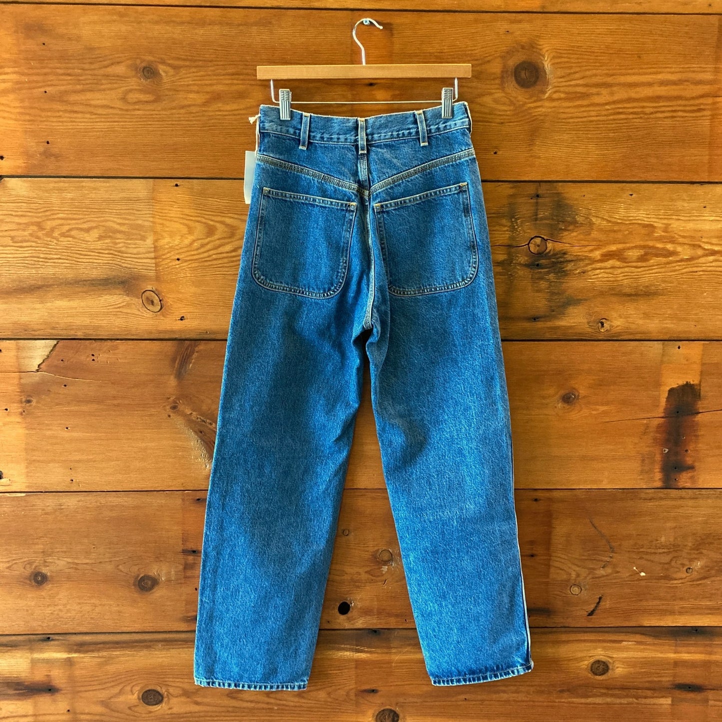 Jesse Kamm $425 High Waist Button Fly 225 Cowboy Jeans - Size 8 - NEW - 0611AJ