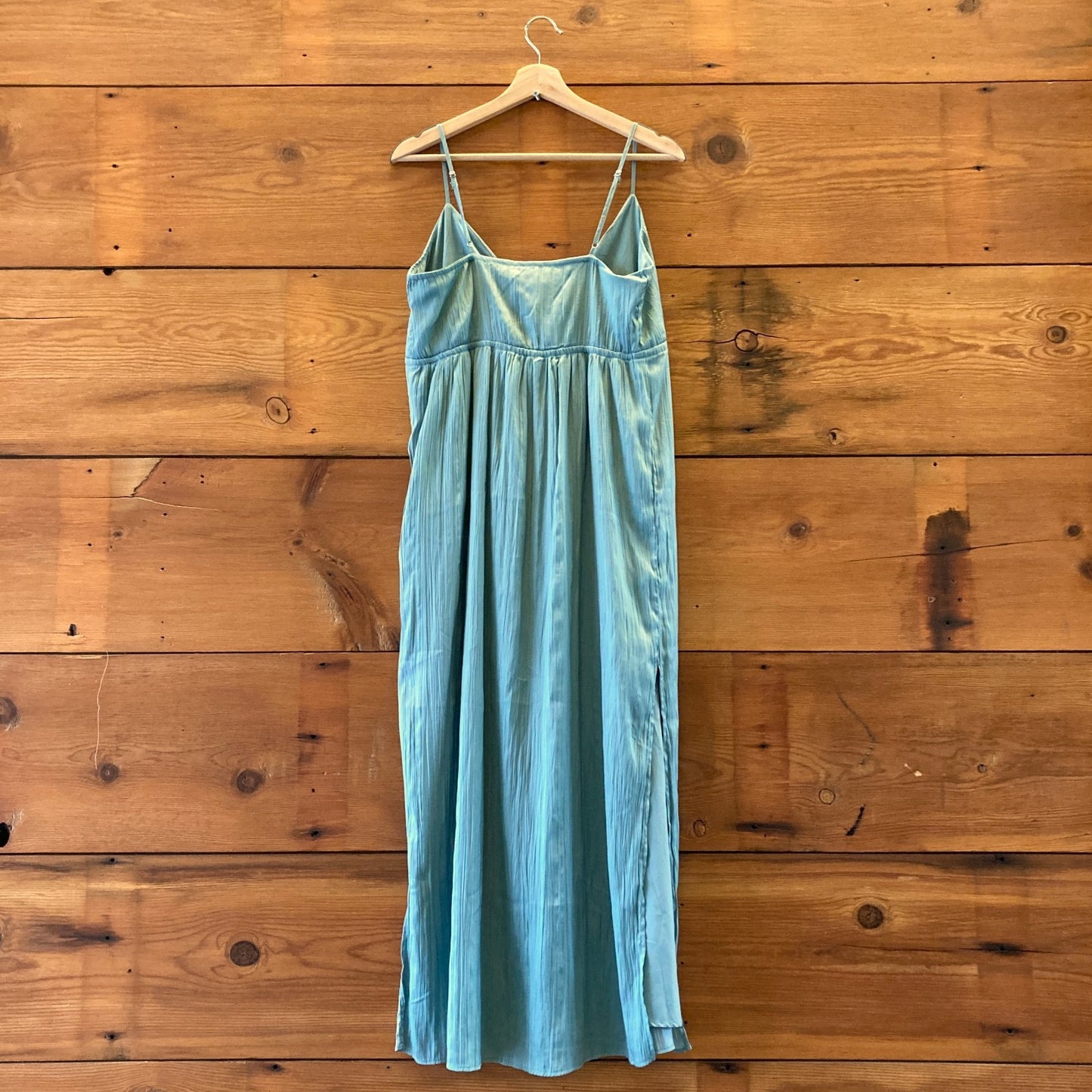 Z Supply NEW $99 Sea Pine Manon Satin Maxi Dress - Size XS - 0313SH