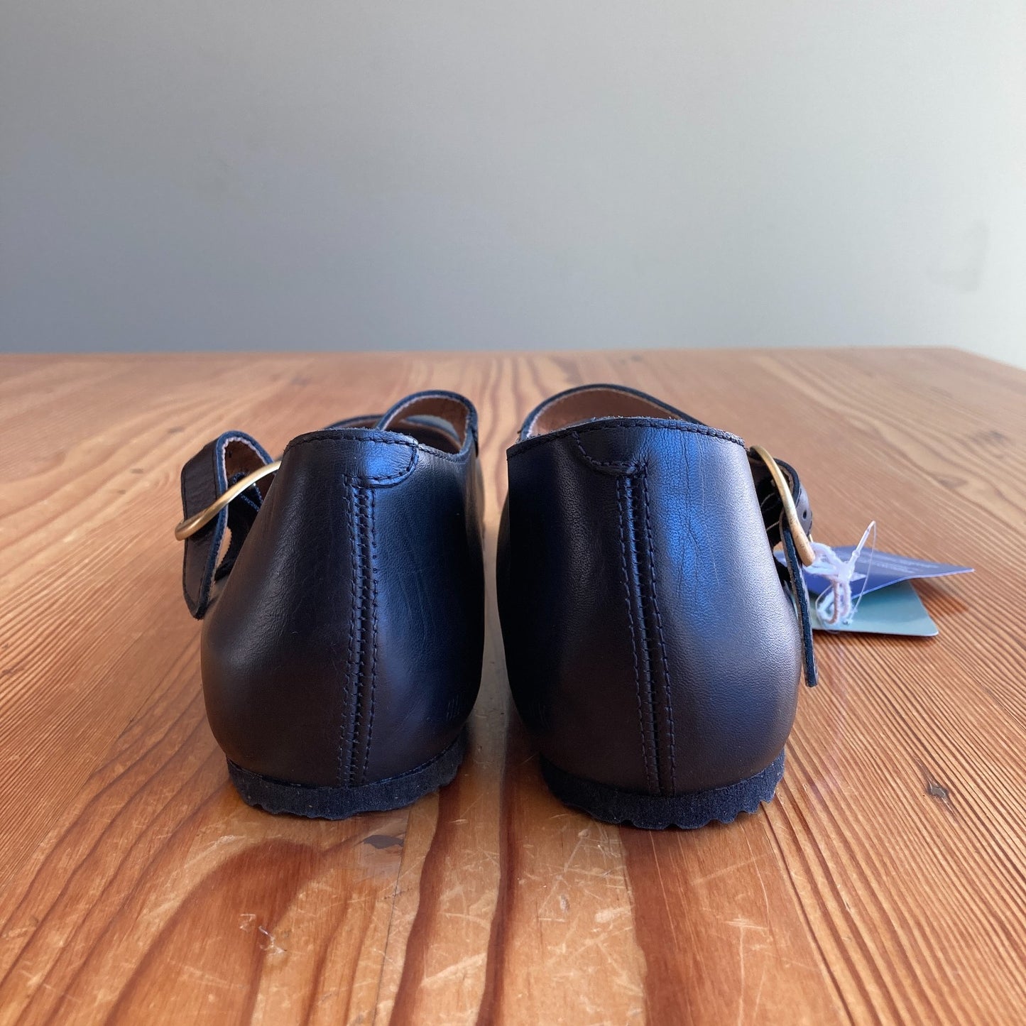 Birkenstock Black Leather NEW Tracy Mary Jane Shoes - Size 39 / 8.5-9 - 0721DK
