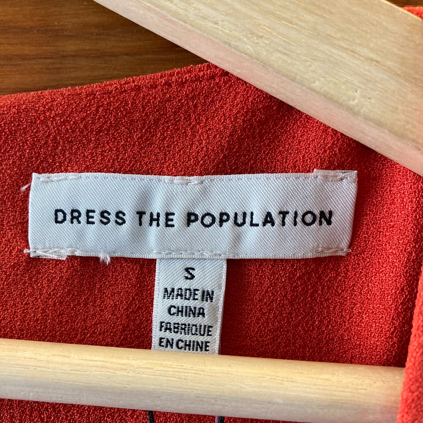 Dress the Population Poppy Red Sweetheart Midi Dress - Size S - NEW - 1122KP