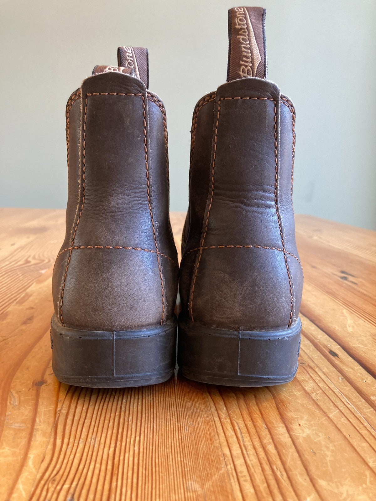 Blundstone Walnut Brown Original 500 Chelsea Boots - Size 5.5 / 8 US - 0720LP