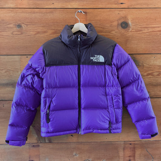 North Face Purple Retro 1996 Retro Nuptse 700 Down Jacket - Size S - 0312IG