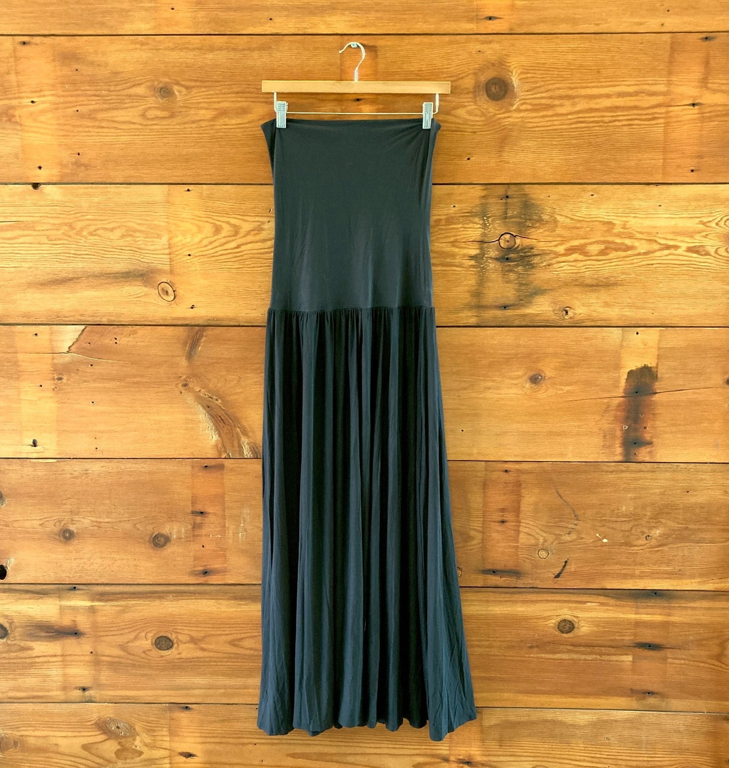 Lululemon Black 2-in-1 Maxi Dress Fold Waist Maxi Skirt - Size M - 1011SC