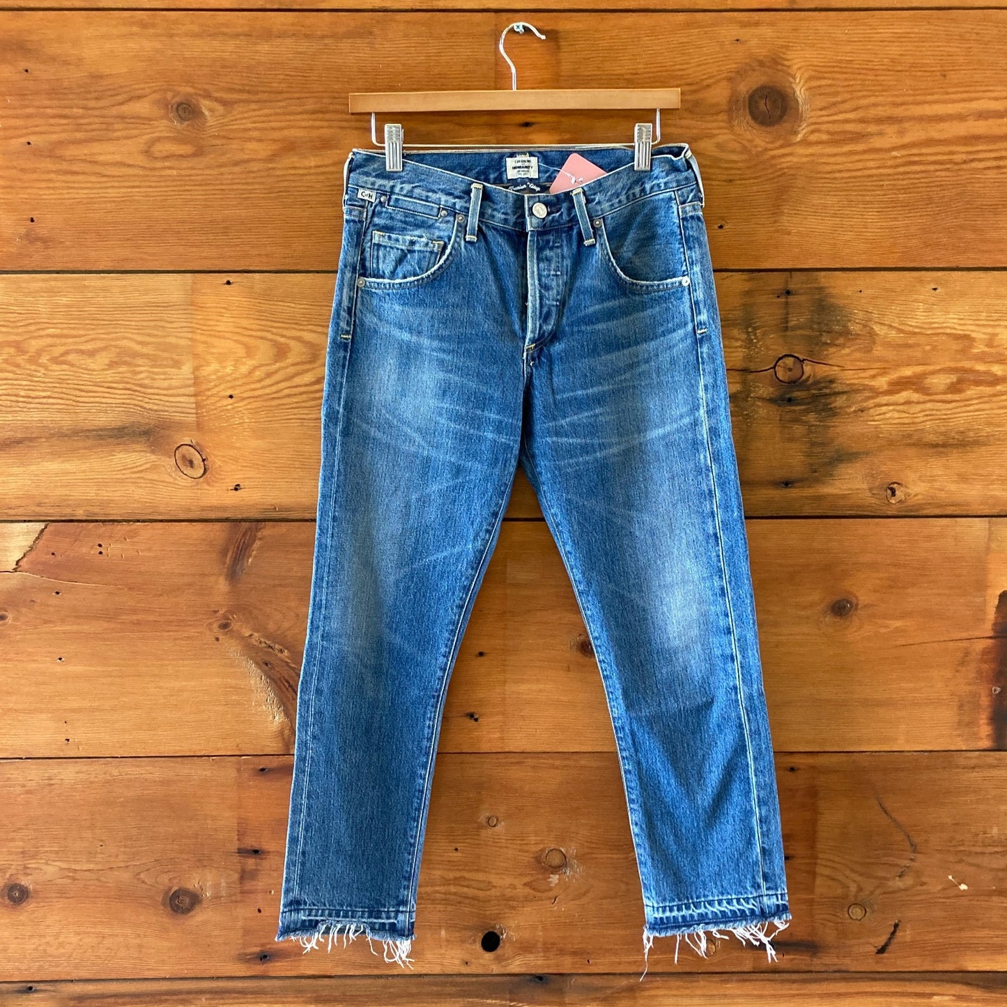 Citizens of Humanity $248 Dark Emerson Slim Boyfriend Jeans - Size 25 - 0429RB