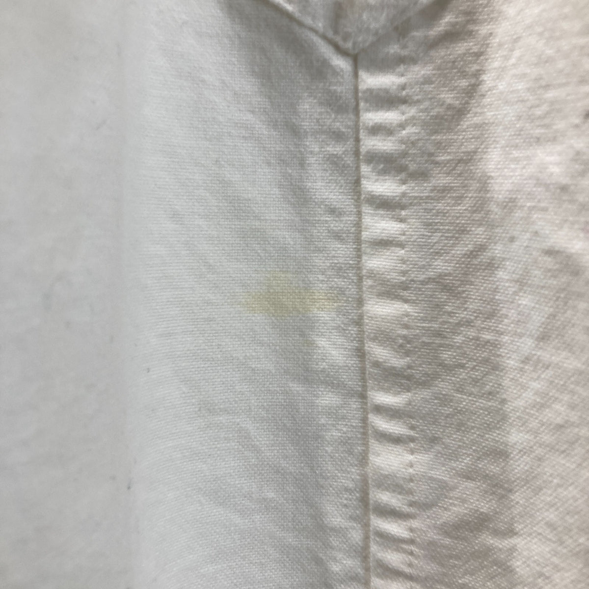 Fant $300 Ivory White Cotton Raw Edge Pullover Shirt Top - Size 1 / S - 1217MA