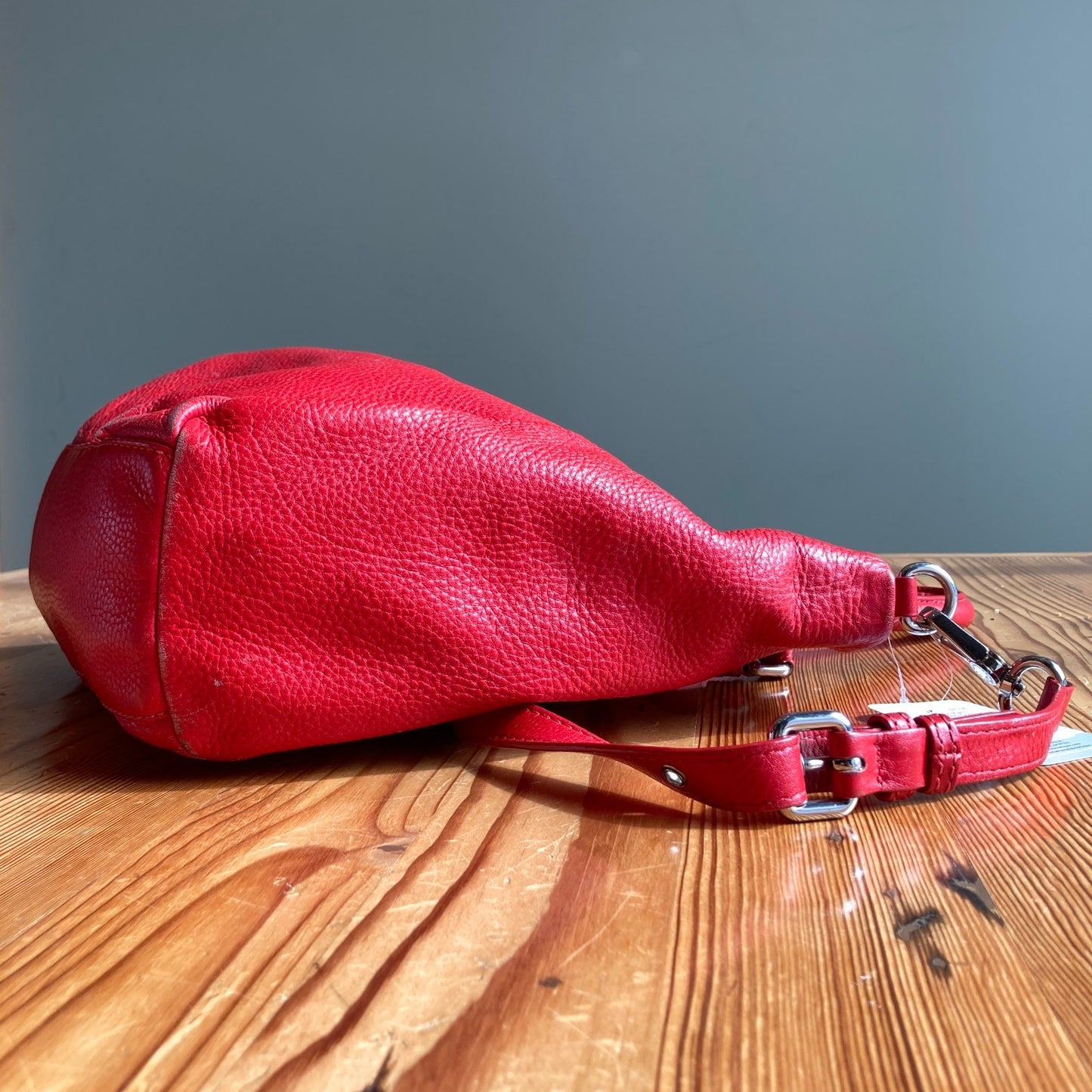 Marc by Marc Jacobs Red Classic Q Francesca Double Handle Shoulder Bag 0420PH