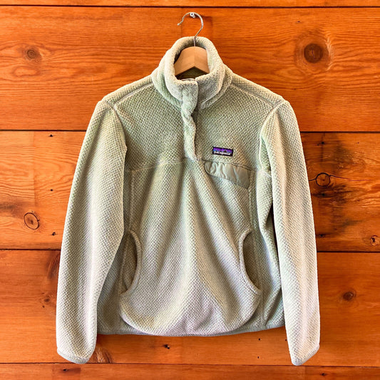 Patagonia Arctic Mint Re-Tool Snap-T Pullover Fleece Jacket - Size XS - 0904LA