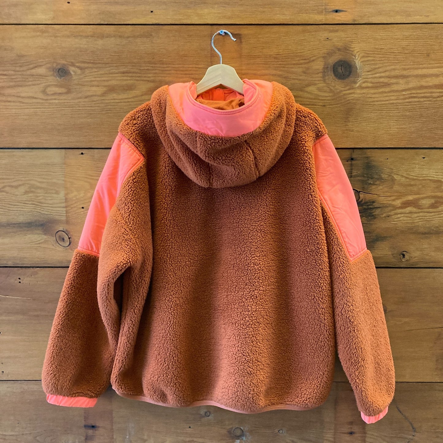 FP Movement Free People Brown Half Zip Hit the Slopes Fleece - Size M - 0720LP