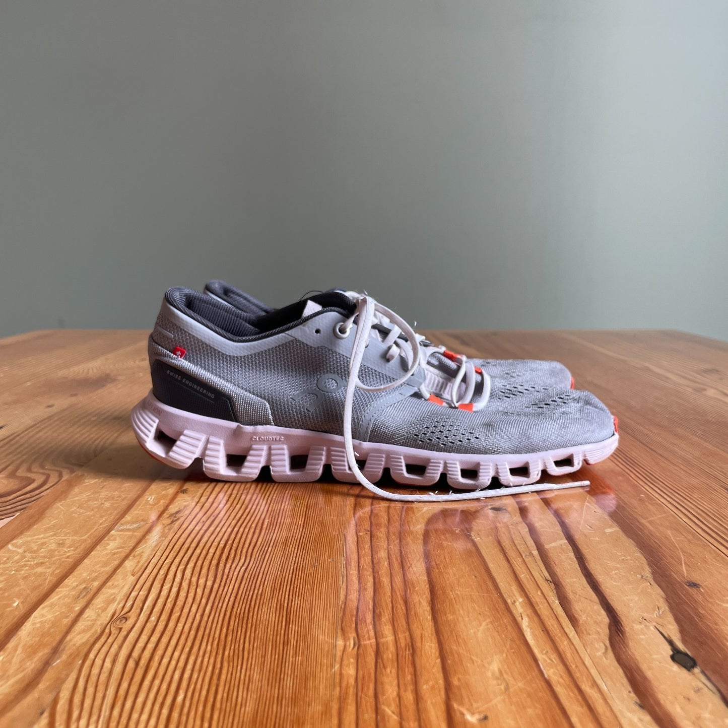 8.5 - On Cloud X 3 Gray Running Sneakers Womens Shoes 1203TR
