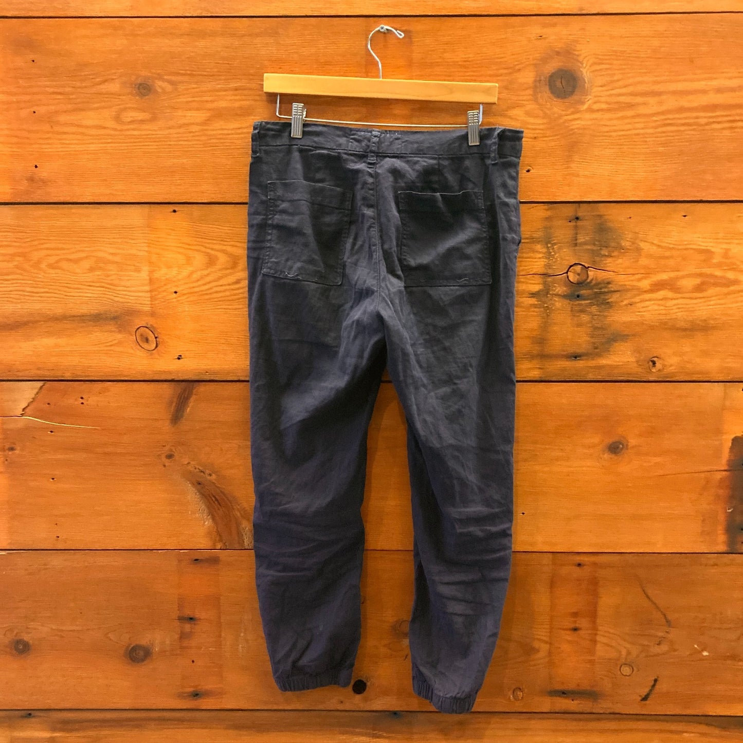 6 - Frank & Eileen Navy Jameson Womens Utility Jogger Trouser Pants 0308IN