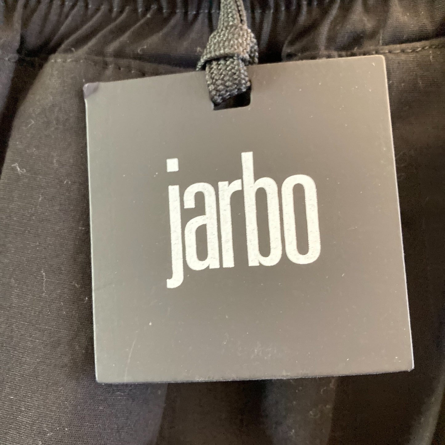 Jarbo Black Pierietta NEW Wide Leg Cotton Pants - Size L / XL - 4427SC
