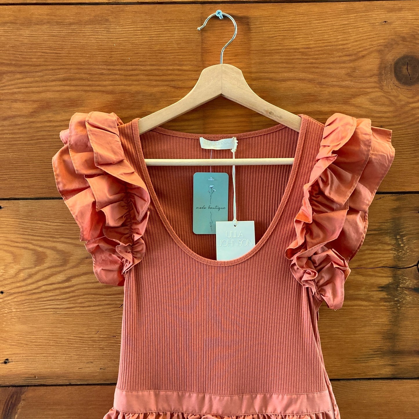 Ulla Johnson Auburn Hanna Tiered Ruffle Sleeveless Dress - Size 0 / XS - 0703SC