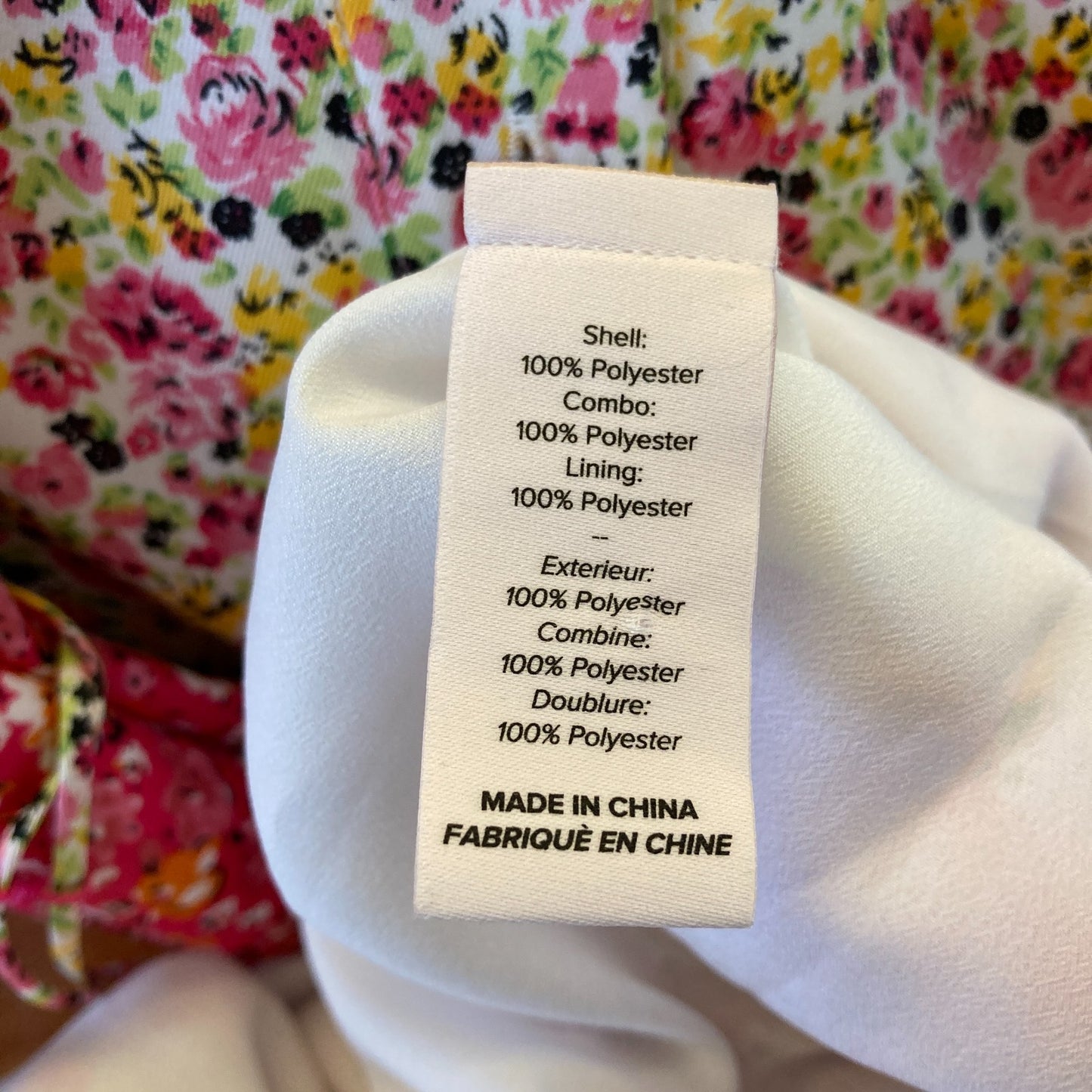 6 - Cinq a Sept Pink Floral Print Button Front Flutter Sleeve Dress 1203TR
