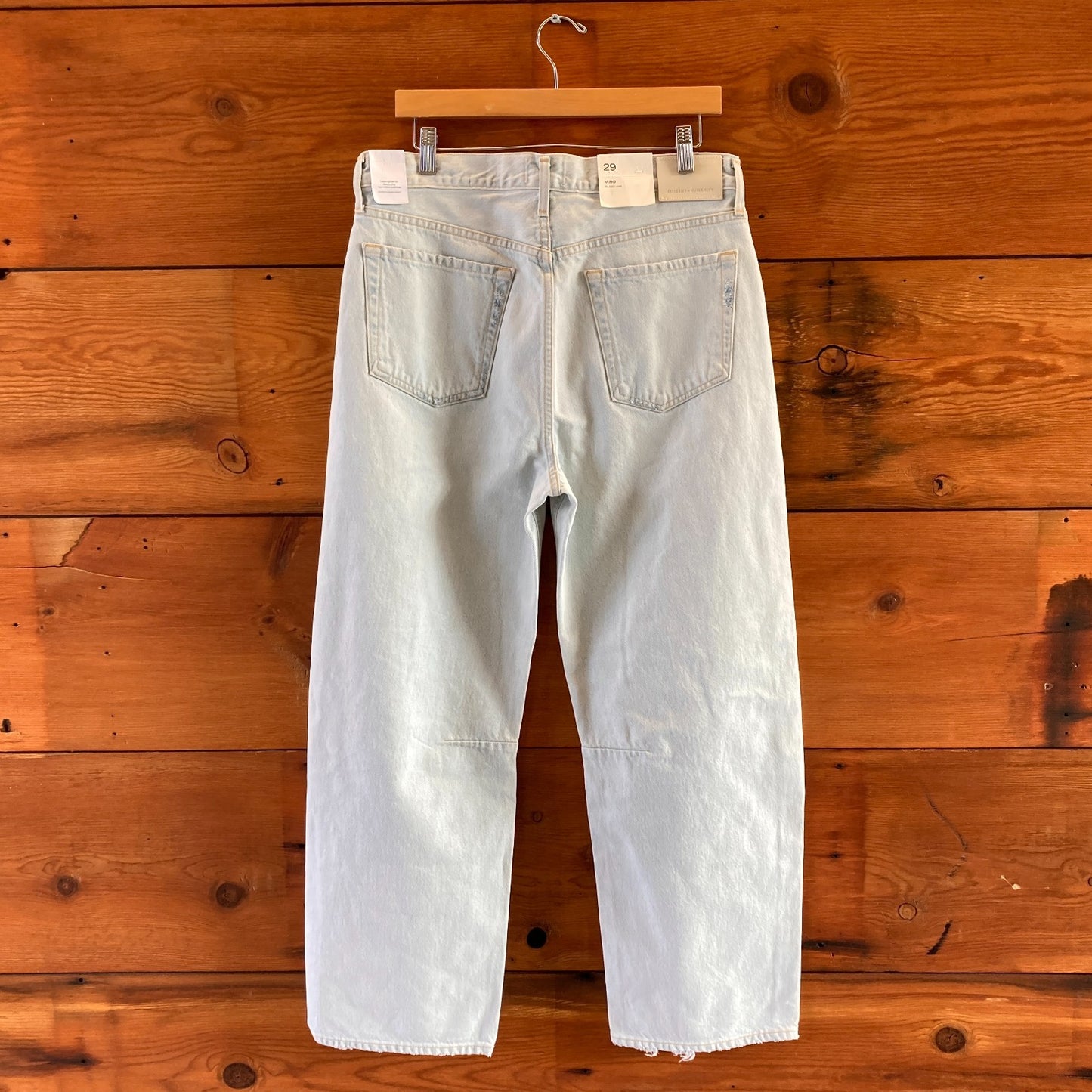 29 - Citizens of Humanity $258 Light Wash Miro Relaxed Jeans NEW 0716MD