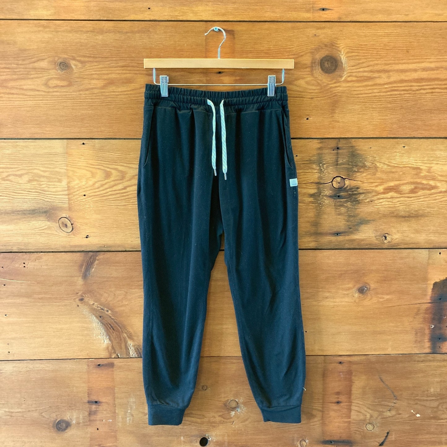 Vuori Black Drawstring Waist Womens Performance Joggers Pants - Size XS - 0203DE