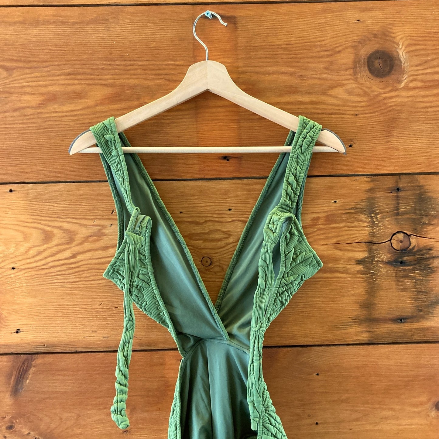 Farm Rio NEW Green Copabanana One Piece Swimsuit - Size L - 0715DP