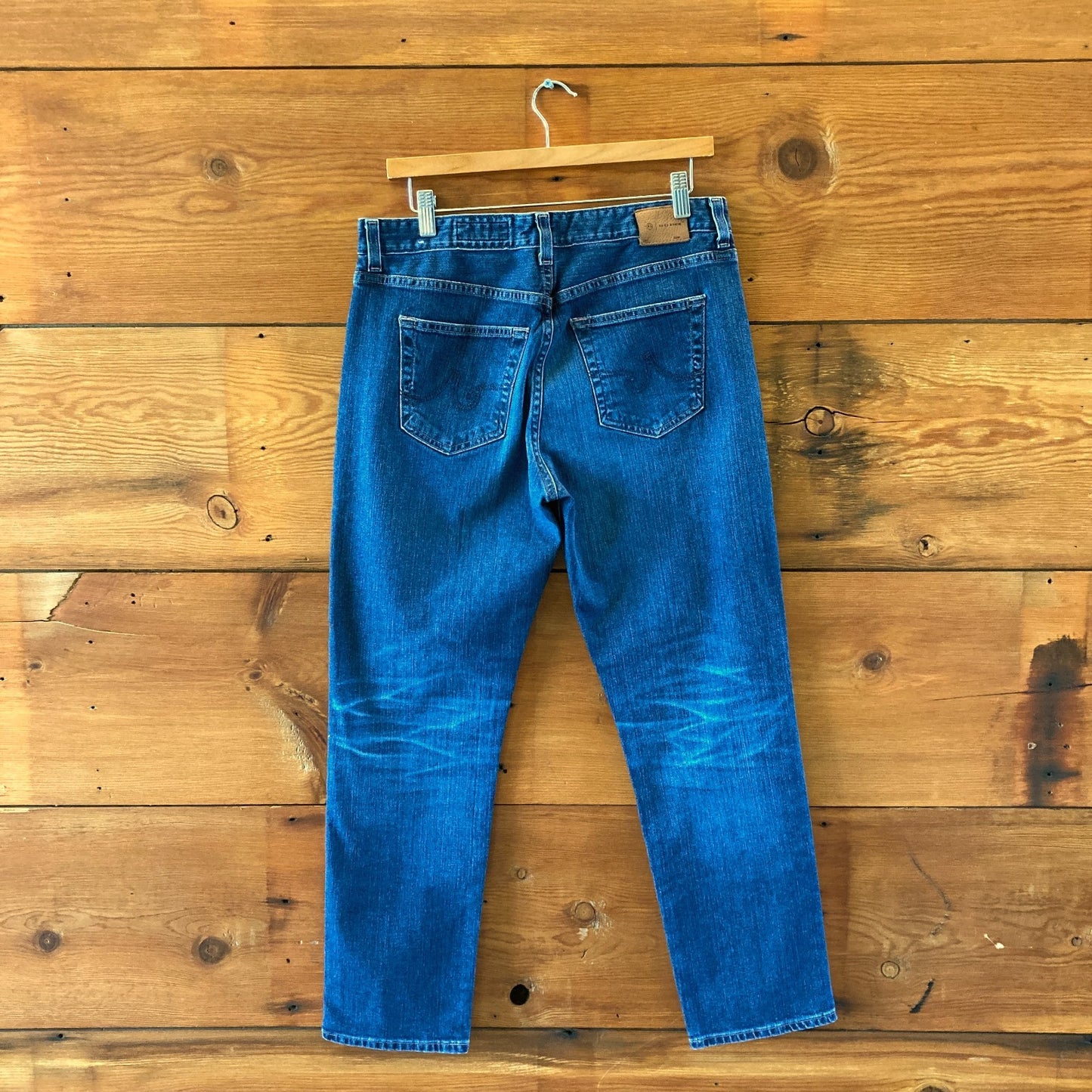 29 - AG Adriano Goldschmied DarkThe Ex-Boyfriend Slouchy Slim Jeans 4427SC