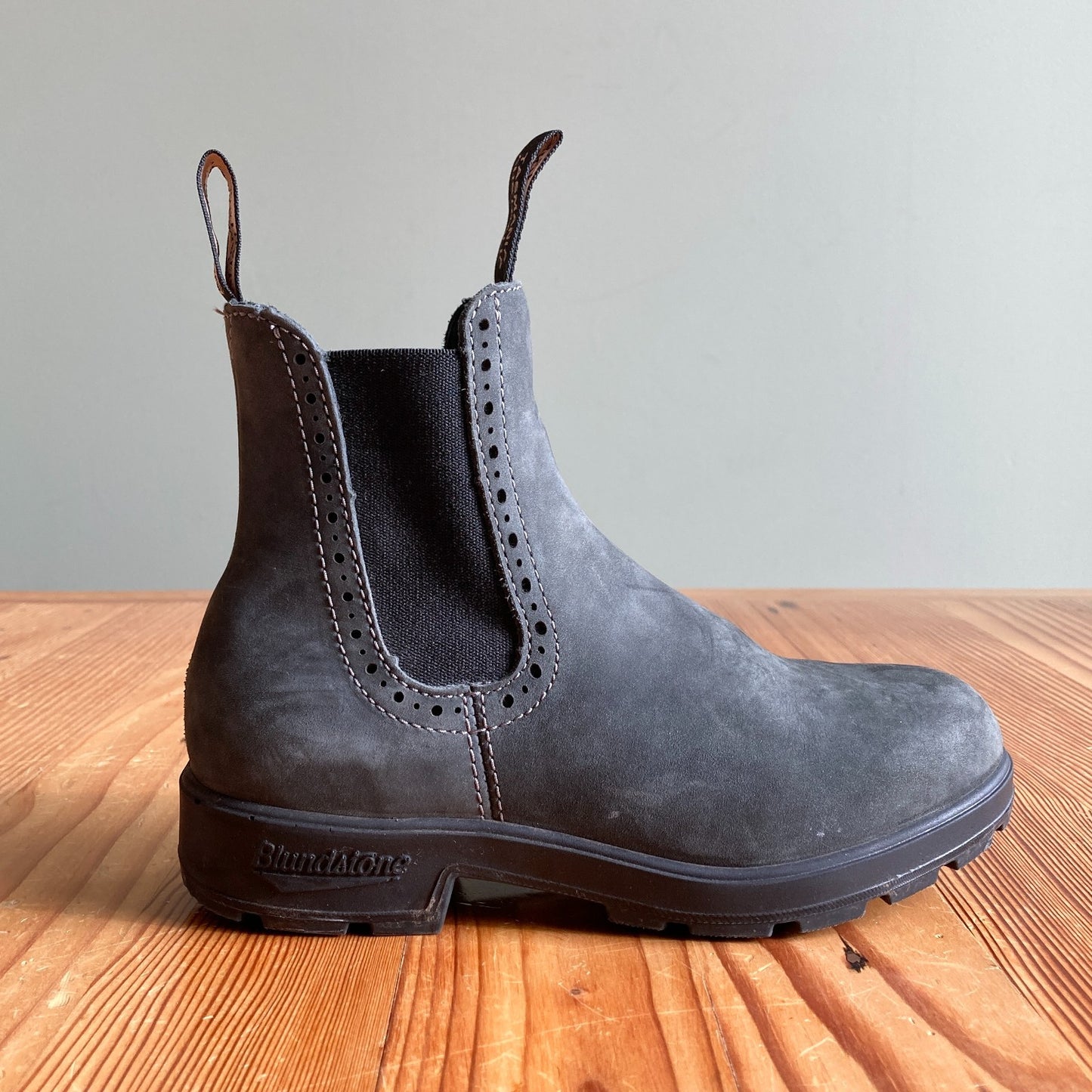 6.5 / 3.5 - Blundstone Black Leather 1630 Originals High Top Chelsea Boot 0312IG