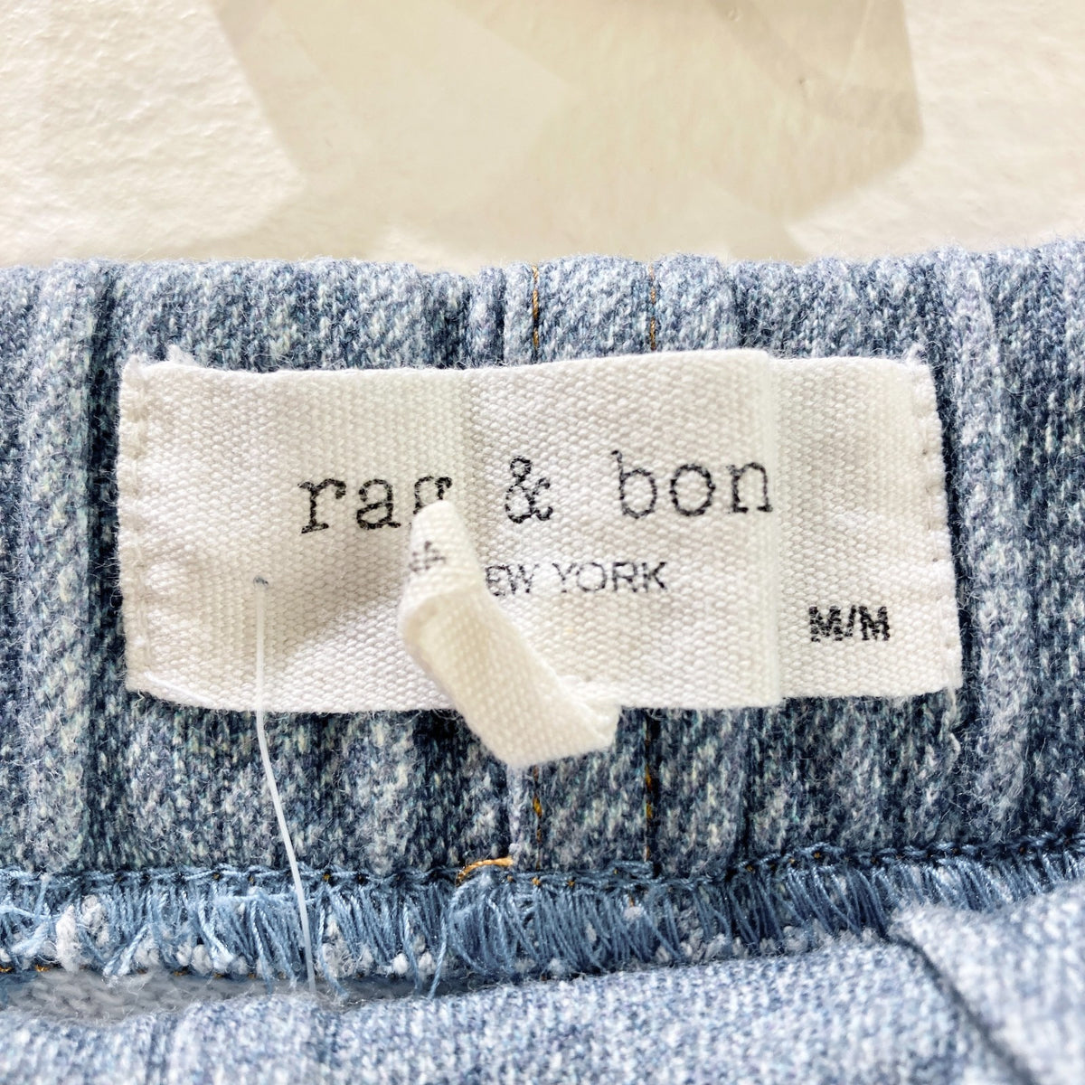 Rag & Bone Light Wash Faux Denim Miramar Joggers Jeans Pants - Size M - 1011SC