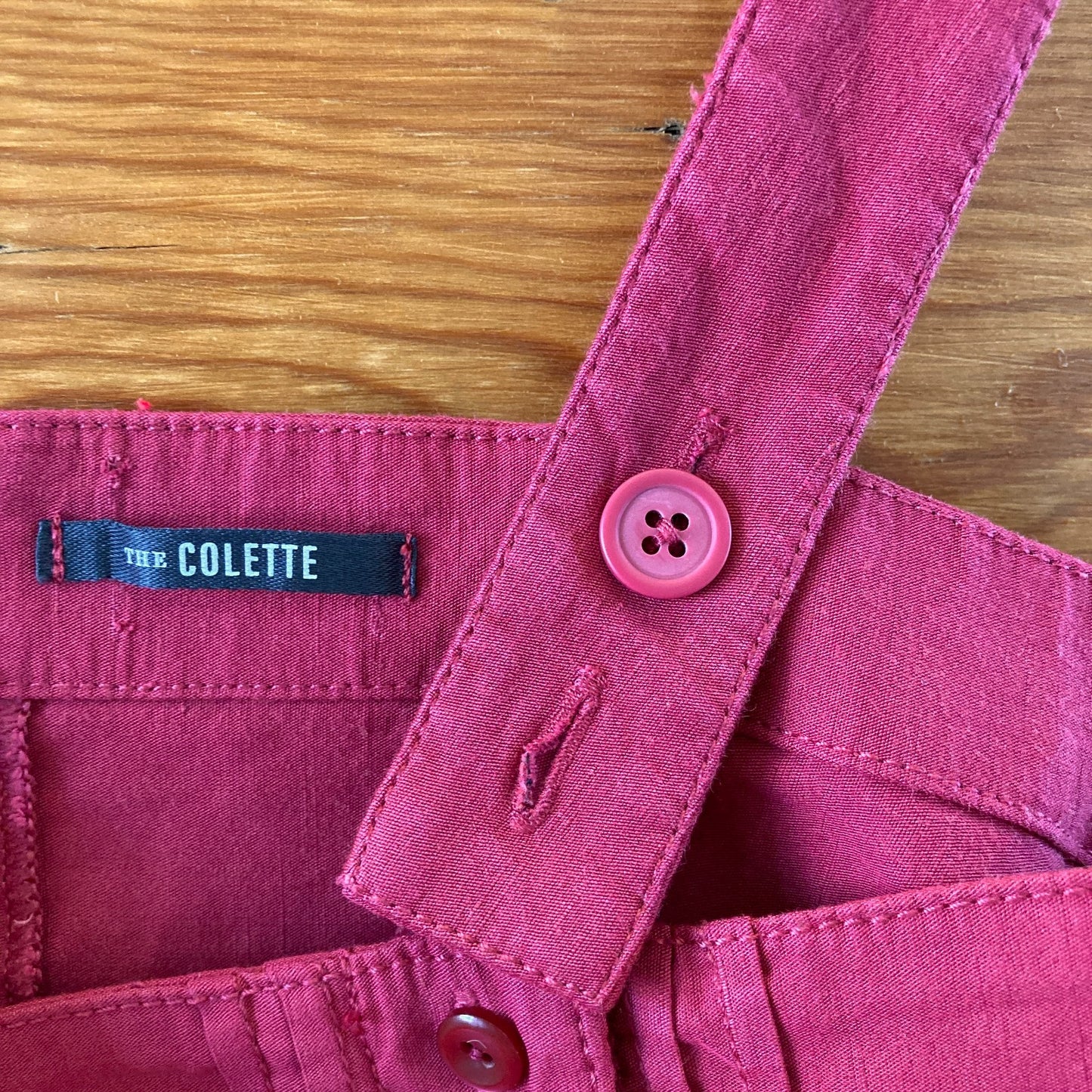 Maeve Raspberry Pink Sleeveless Stretch Fit Colette Jumpsuit - Size 6 - 0121CE