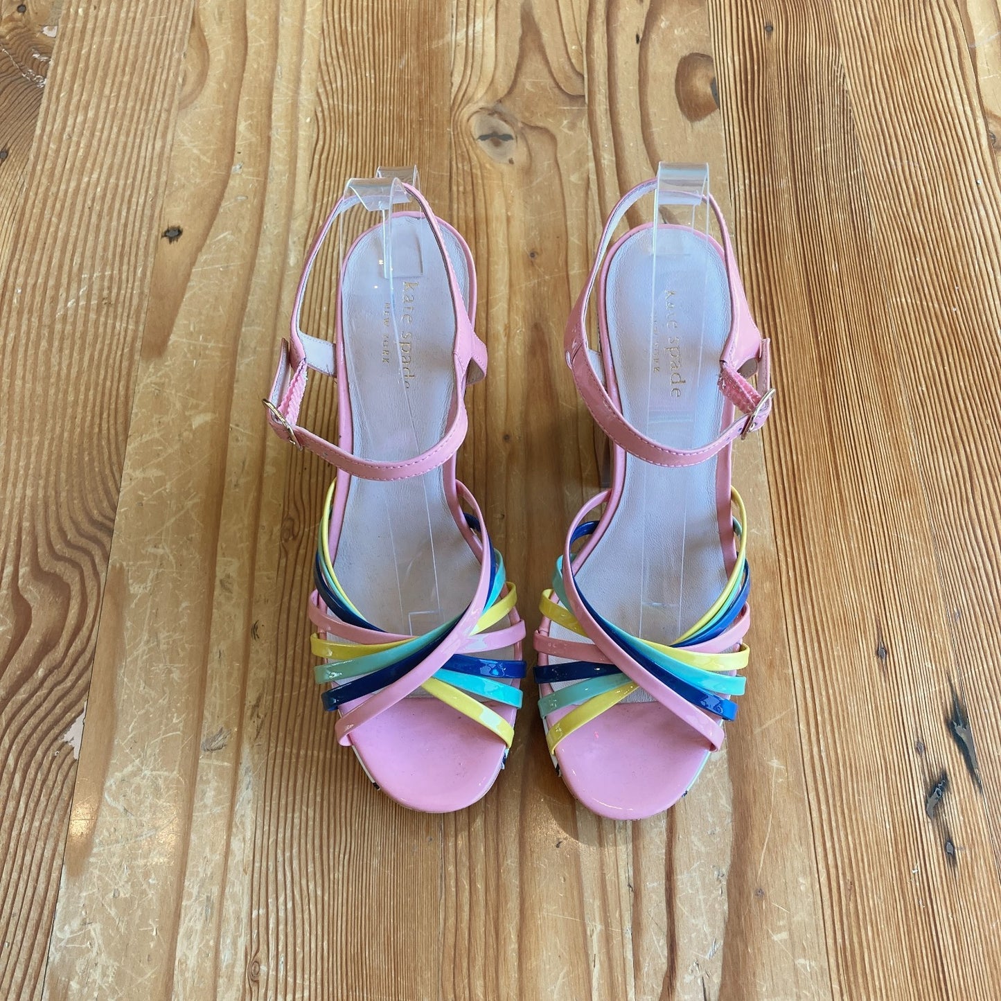 Kate Spade Gerry Platform Floral Sandals Heels - Size 7.5 - NEW - 0515CJ