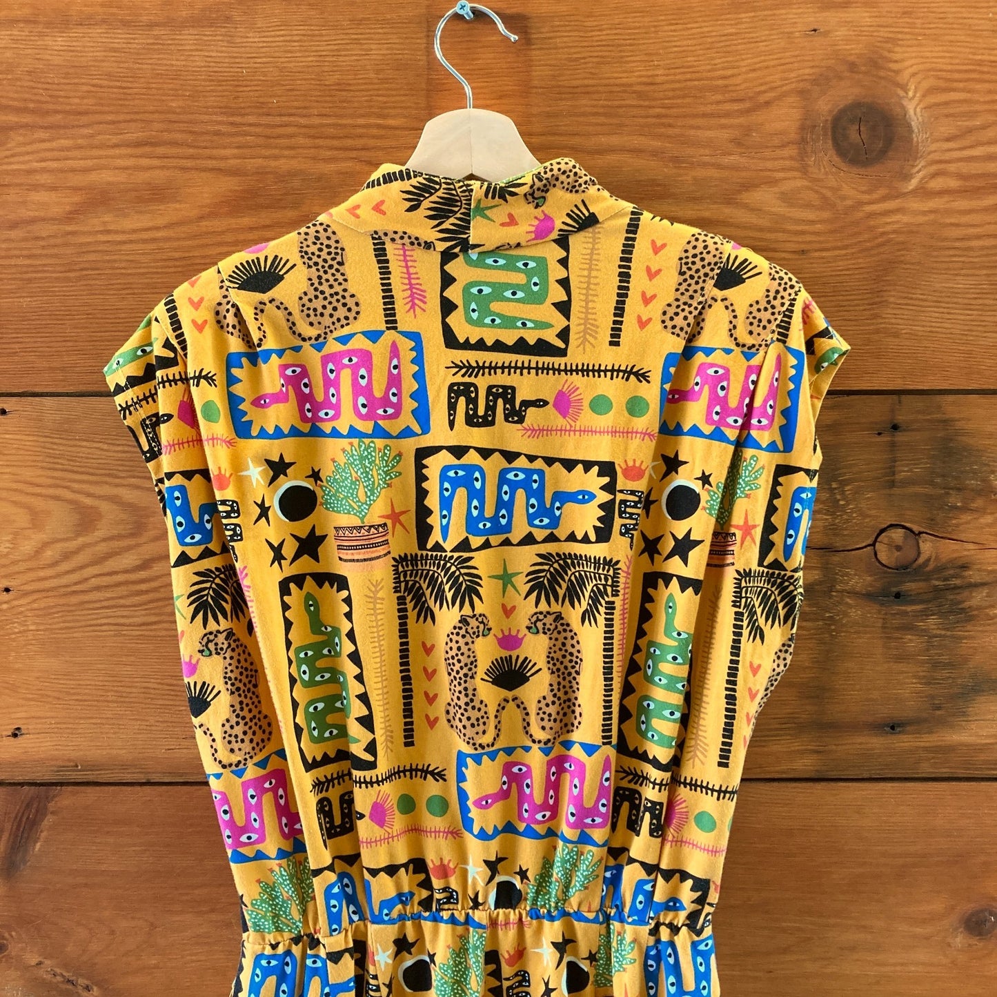 Nooworks Yellow Desert Disaster Sleeveless Knit Magic Jumpsuit - Sz 2X - 0430RM