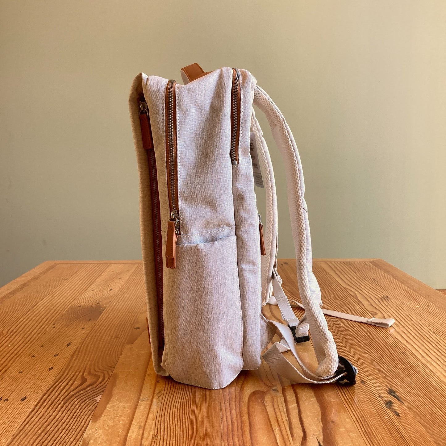 Nordace Beige Siena Pro 15 Travel Laptop Backpack - 0129CB