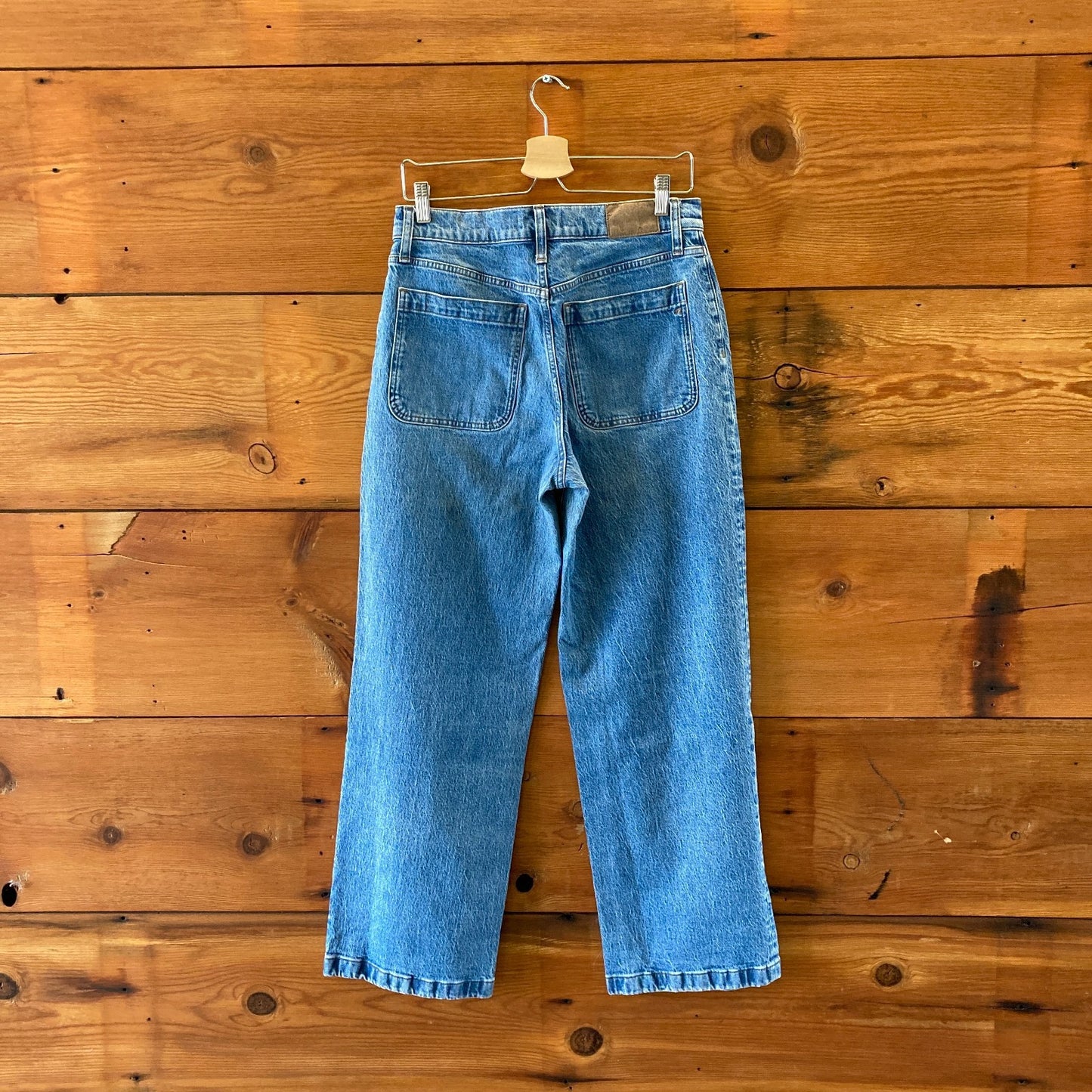 Madewell Medium The Perfect Vintage Wide-Leg Emmett Jeans - Size 30 - 0624KB