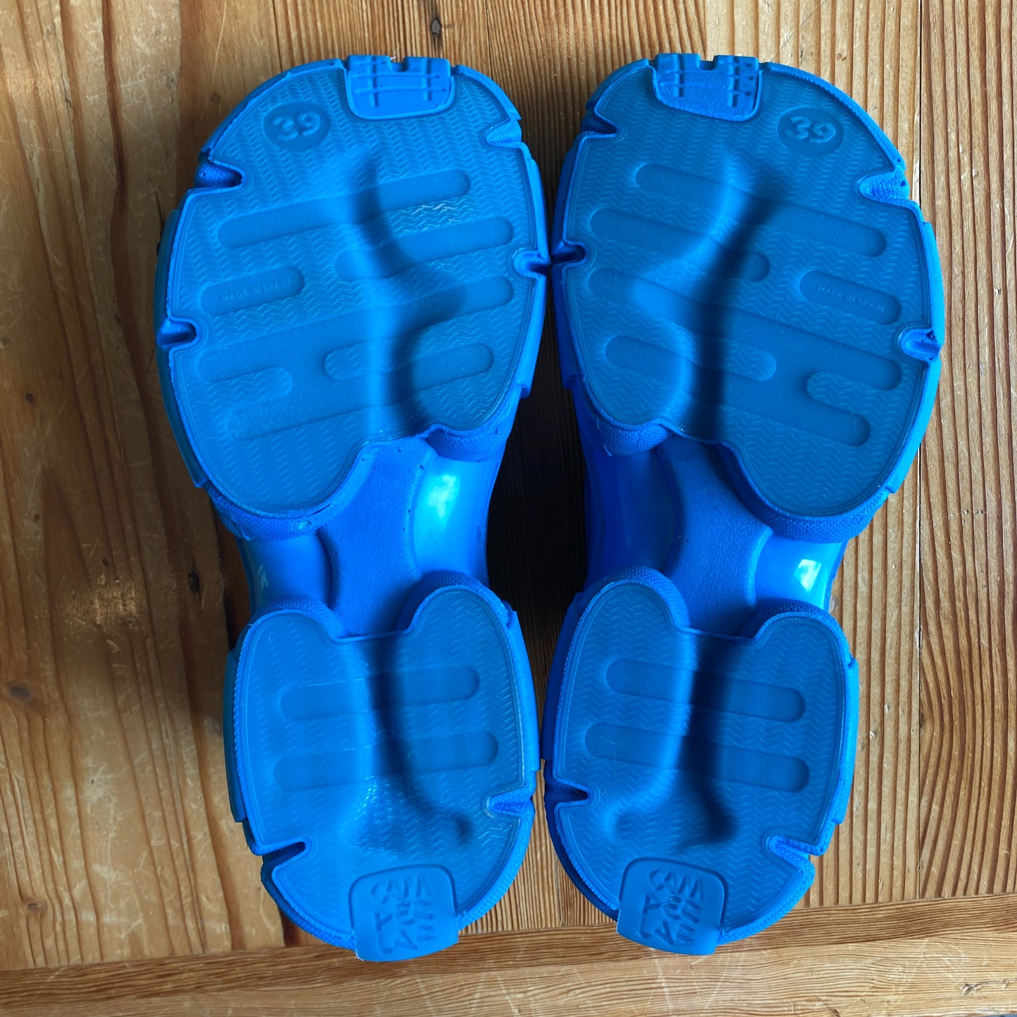 Camper LAB Bright Blue Tossu Caged Sneaker Shoes w/ Box - Size 8.5 - 0425SV