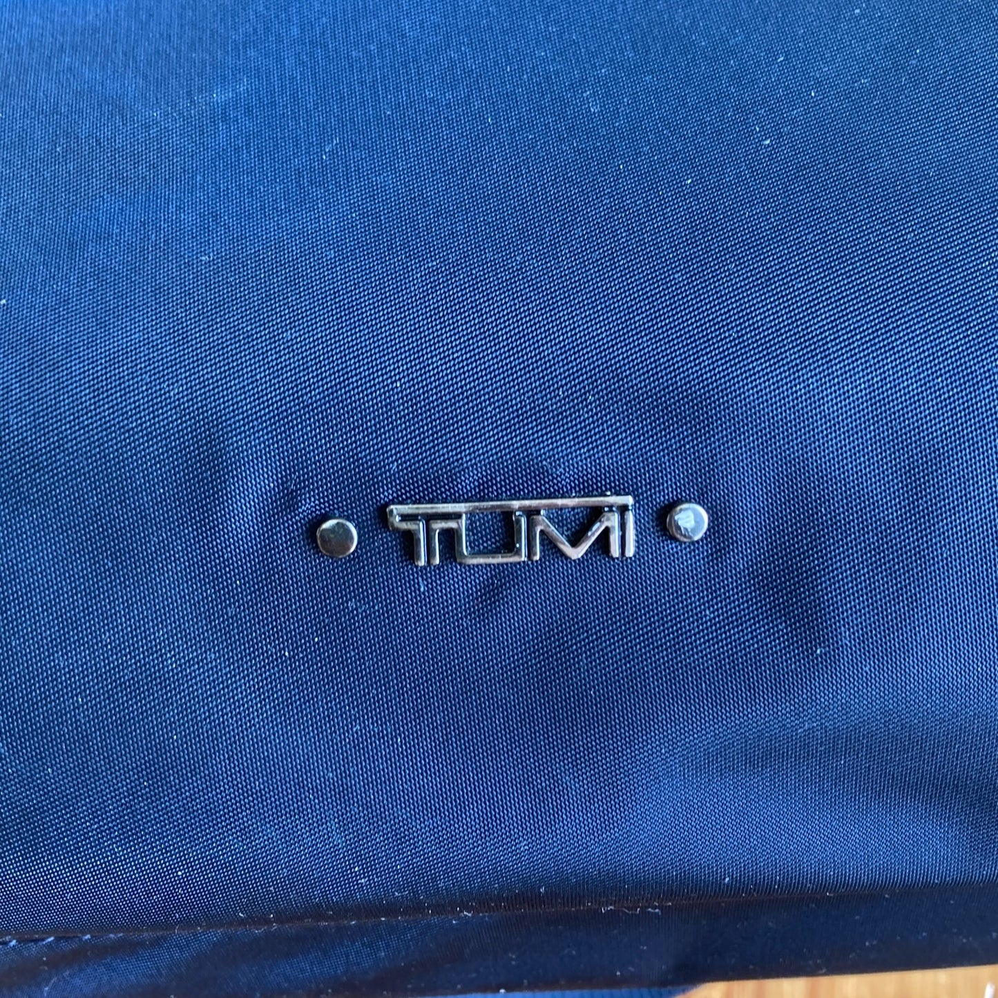 TUMI Navy Blue Voyager Canton Crossbody Nylon Bag Purse - 0728LC