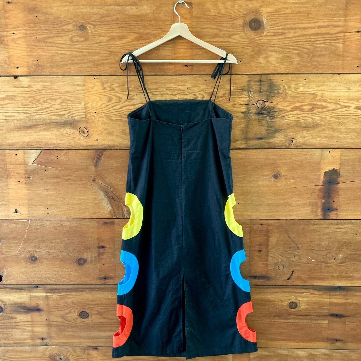 Boyko $195 Black Cut Out Cheeky Midi Length Dress - Size M - 0304HJ