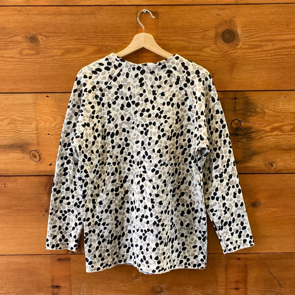 Chloe Archive 2014 Dotted Jacquard Tunic Mini Sweater Dress - Size S - 0927EK