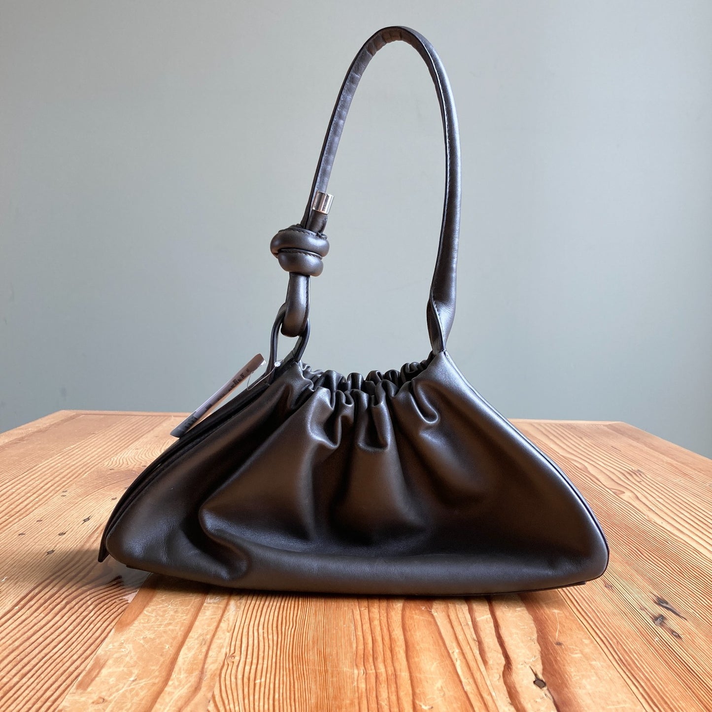 Behno Dark Brown Leather TINA BAGUETTE Shoulder Bag Purse - 0428KS