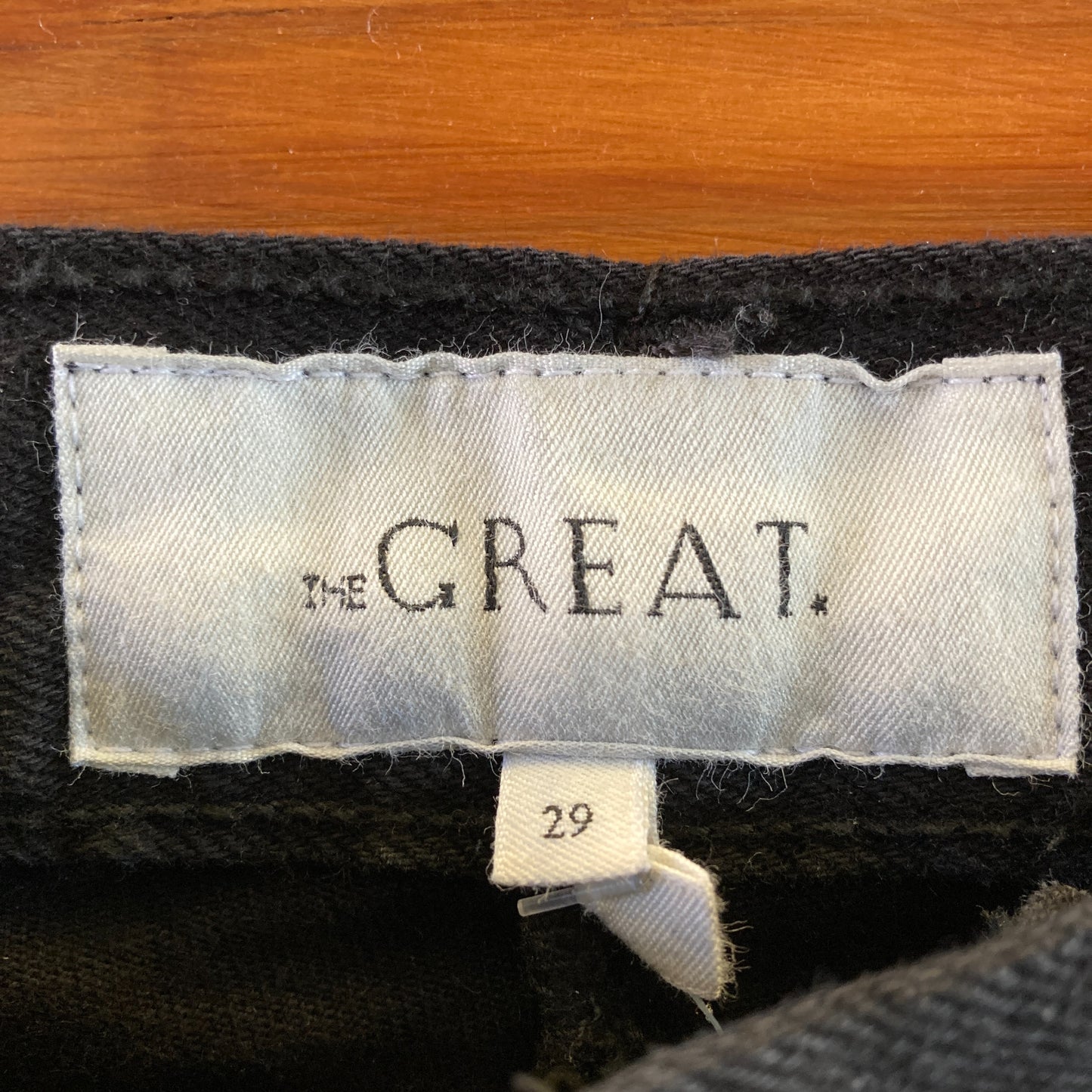 The Great $295 Black High Rise The Seafair Wide Leg Jeans - Size 29 - 0715MW