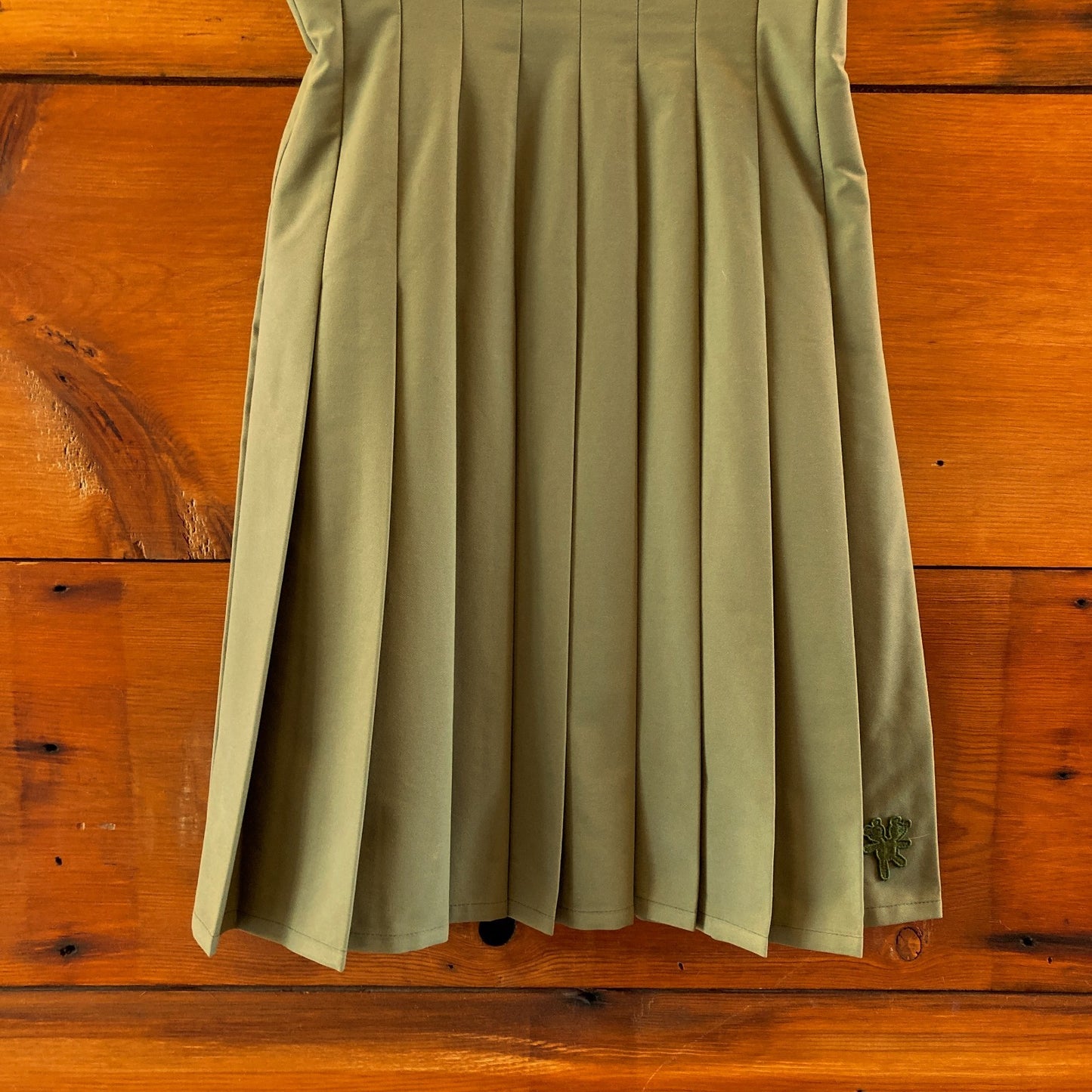 Heaven Marc Jacobs Military Green Pleated Mini Dress - Size XS - 1030SF