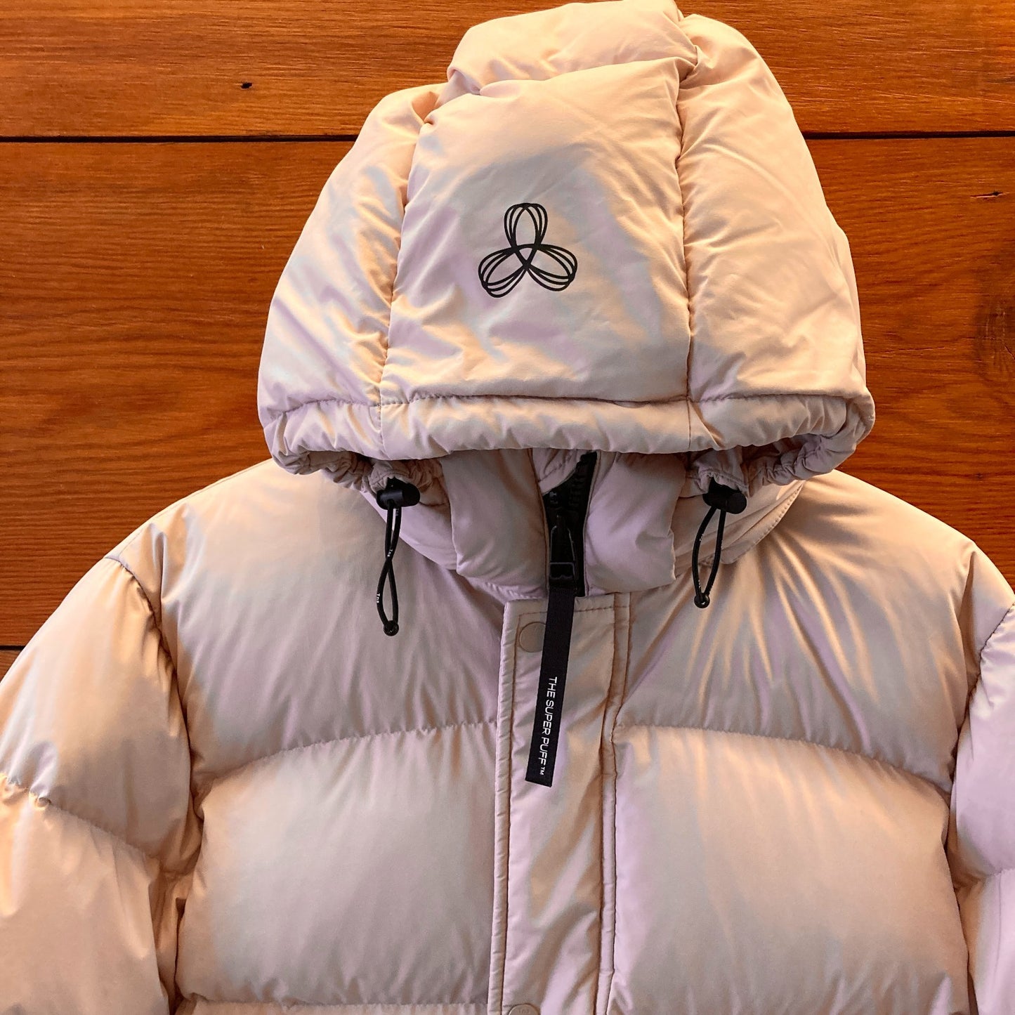 XS - TNA Aritzia Tan Super Puff Shorty 700 Down Hooded Puffer Jacket 0518AF