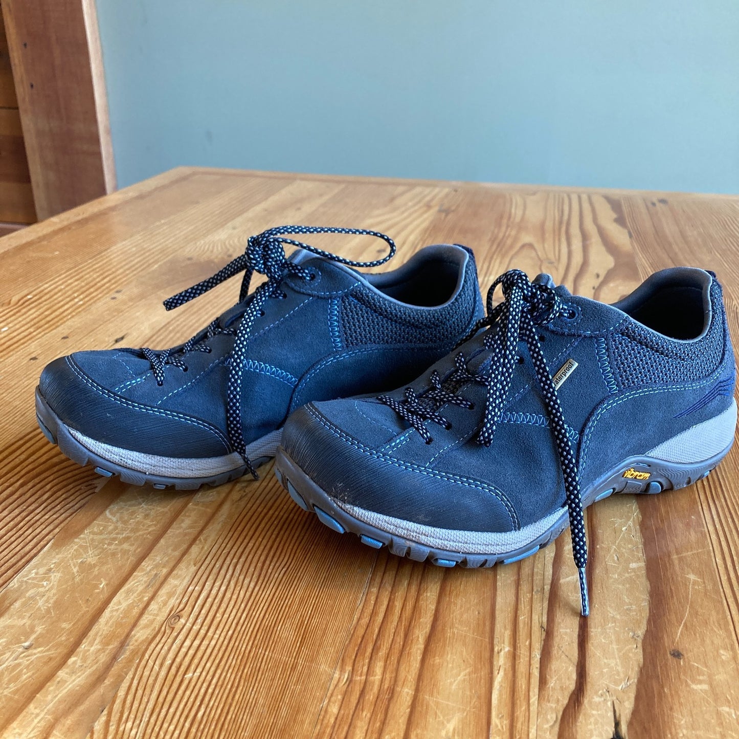 Dansko Gray Paisley Waterproof Hiking Shoes Sneakers - Size 38 / 7.5 - 0409TH